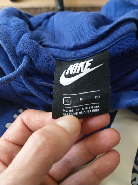 bluza z kapturem(hoodie)Nike central logo(unisex)