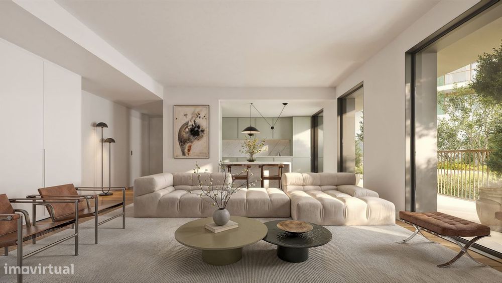 Deslumbrante Apartamento T3 Novo em Planta com fantástica varanda