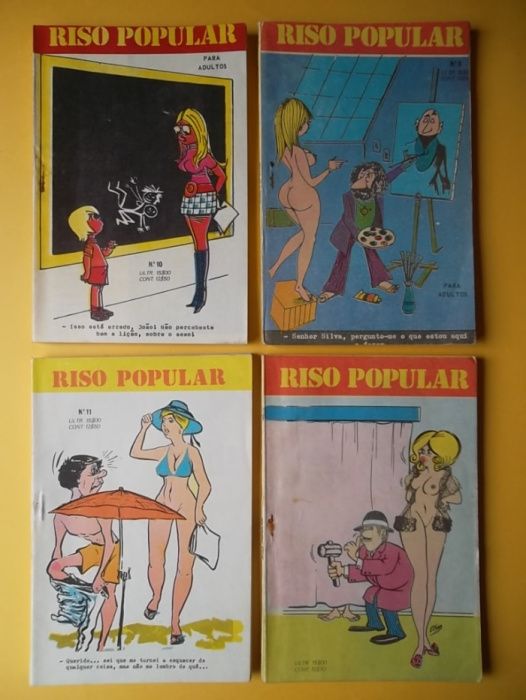 24 Livrinhos Riso Popular (Anos 70)