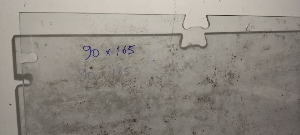 Vidro grande temperado