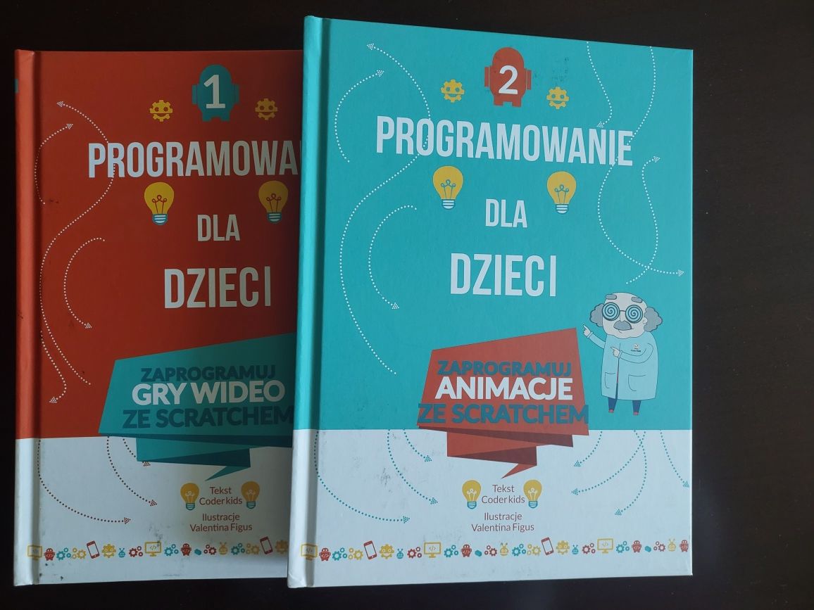 Książka Programowanie ze scratchem 2 części nowe
