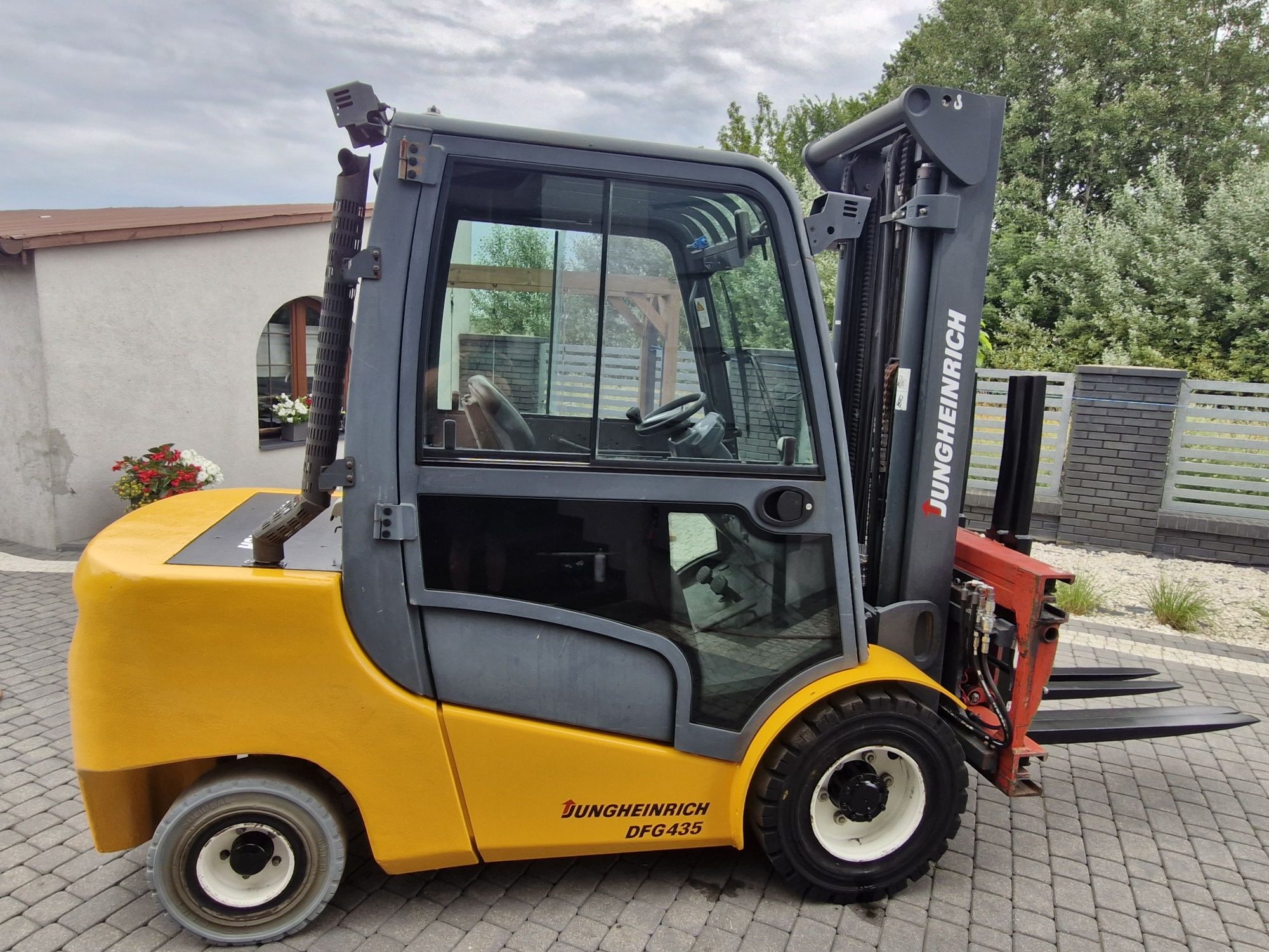 Wózek widłowy Jungheinrich DFG 435 Diesel