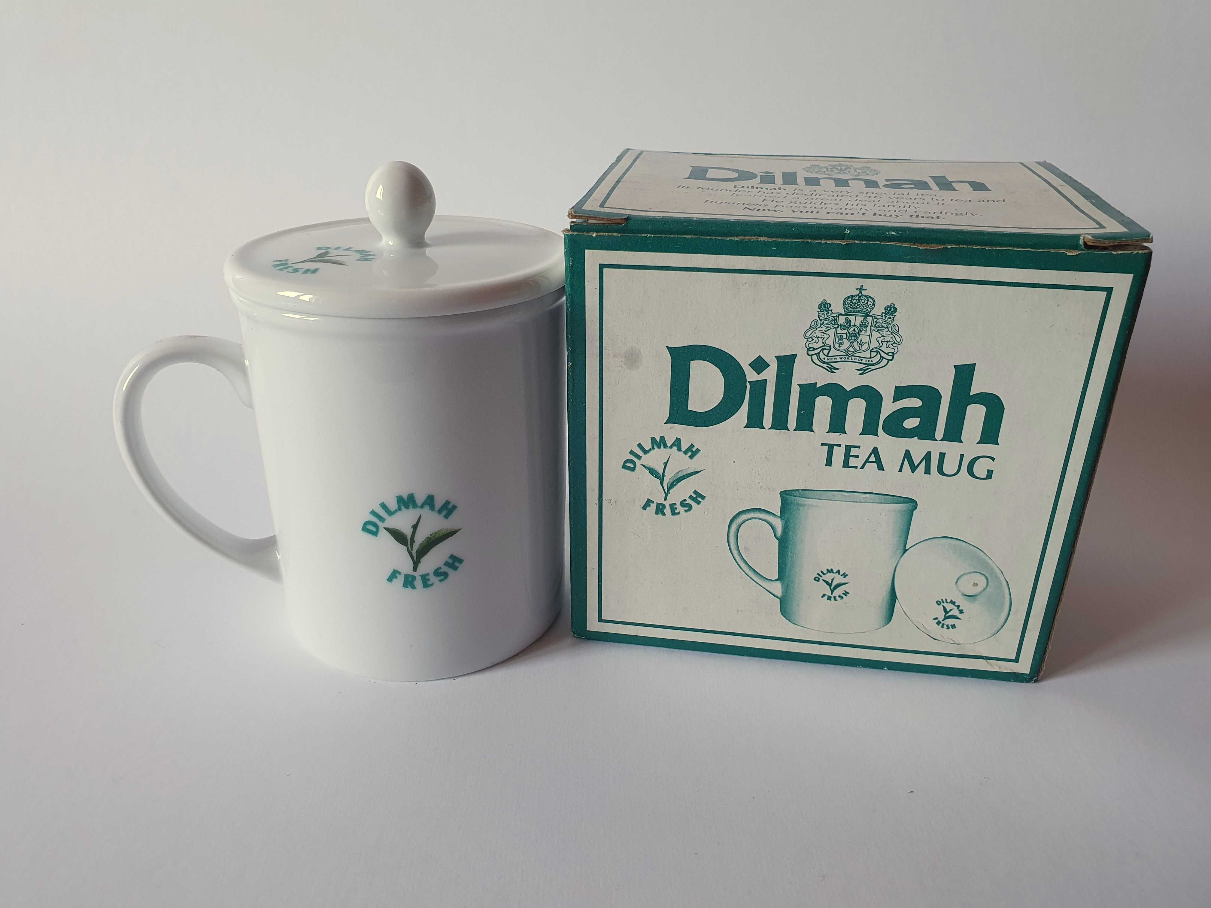 Kolekcjonerski Kubek Dilmah z pokrywką / przykrywką
