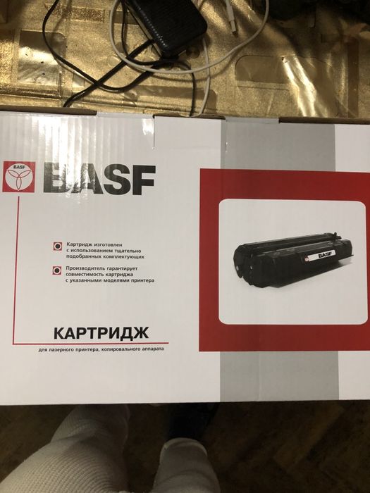 Новый картридж HP CE255X (55X) для лазерных принтеров. BASF