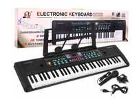 Keyboard pianino MQ-605 Bluetooth Mikrofon 61 klawiszy