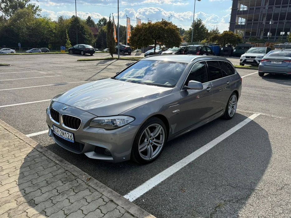 BMW Seria 5 BMW F11 525xd 2012 CarPlay Webasto FULL OPCJA FV 23% Mpakiet 260KM