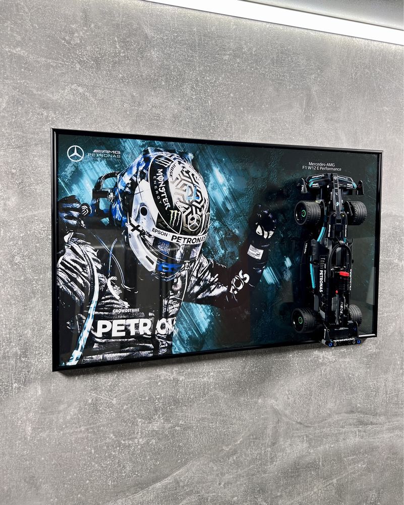 Тримач Рамка на стіну для LEGO Technic Mercedes AMG F1 W14 E 42165