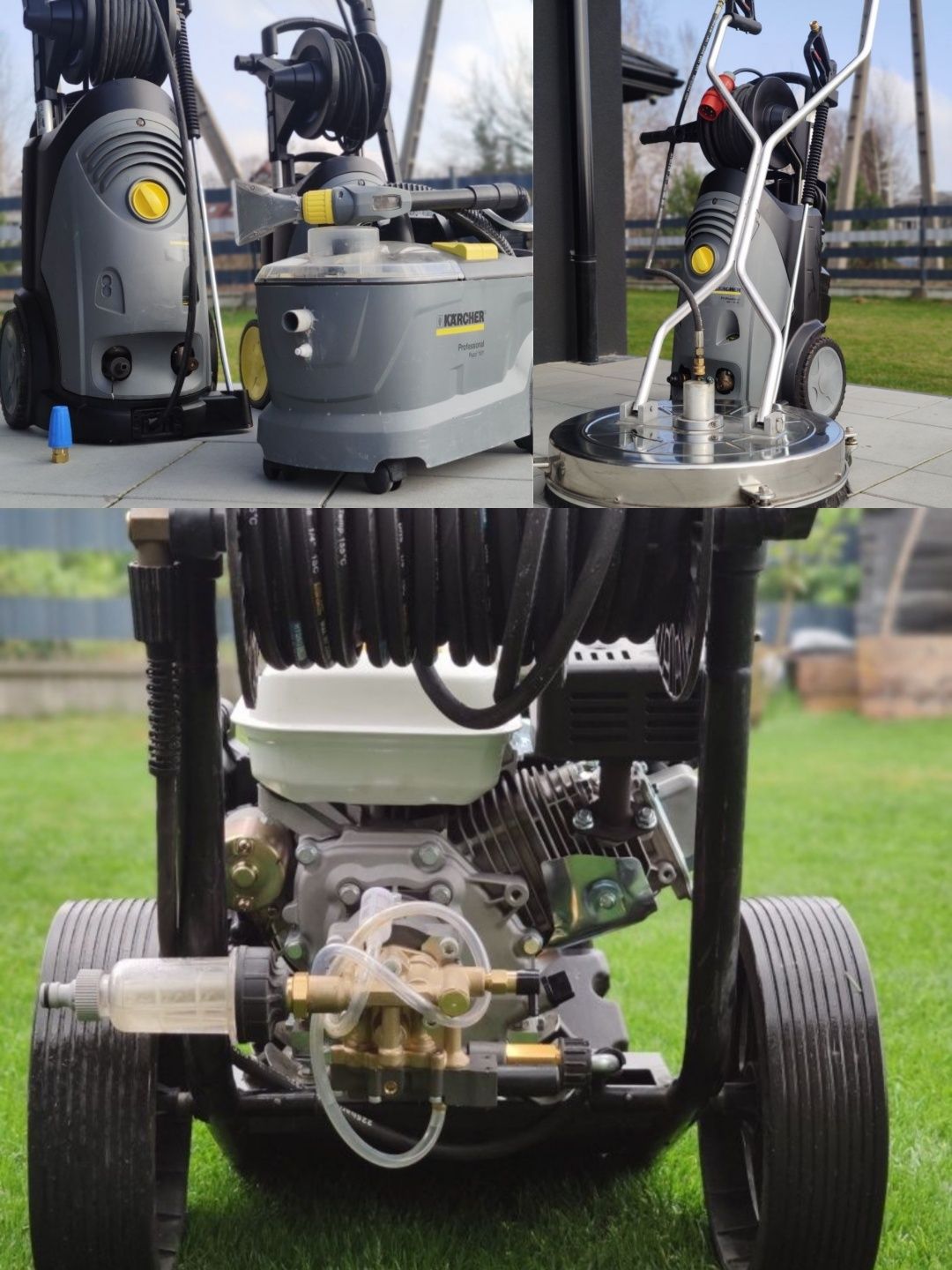 Myjka wysokociśnieniowa Karcher HD 9/20-4m talerz t-racer mosmatic 60'