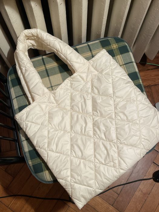 Сумочка шопер белая