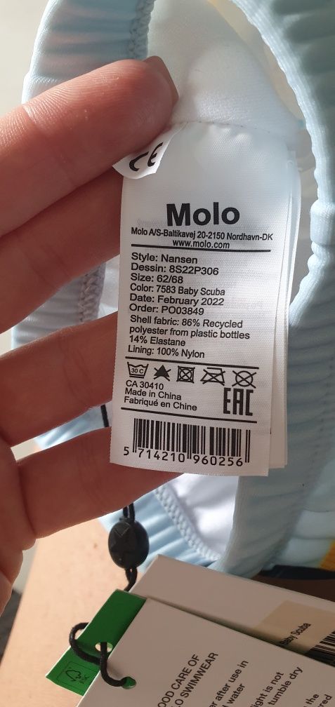 Kapielowki Molo 62/68 nowe