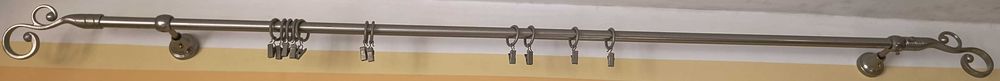 Metalowy karnisz około 110cm