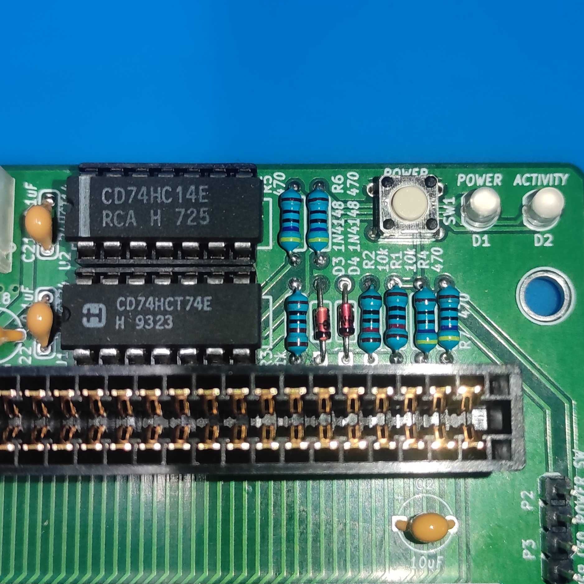 Backplane ISA 8-bit para Computador Micro 8088 ou outros SBC