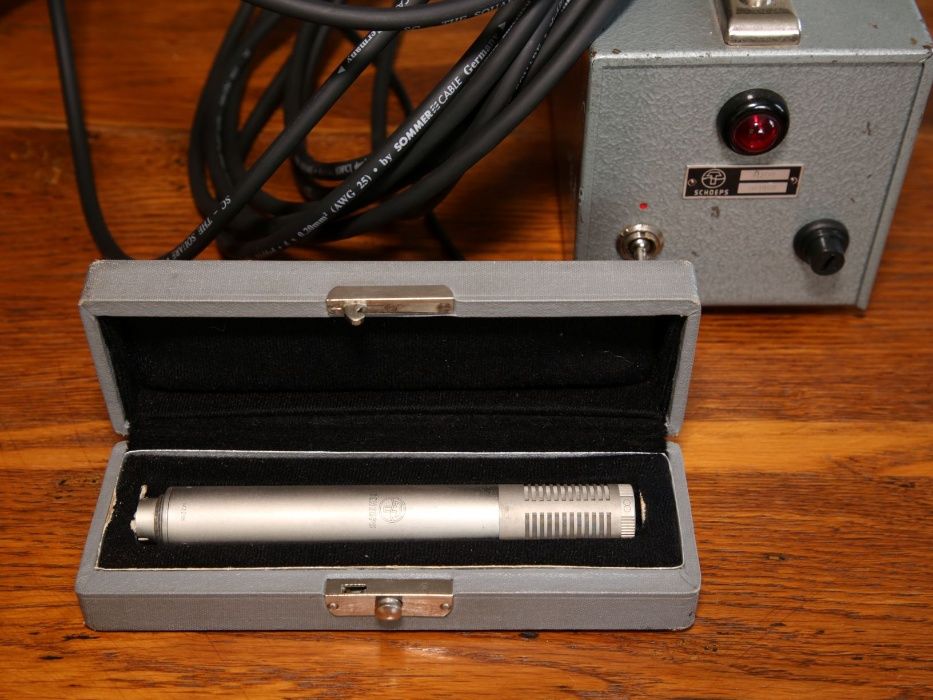 SCHOEPS Telefunken M221b mikrofon lampowy z kapsułą MK 26