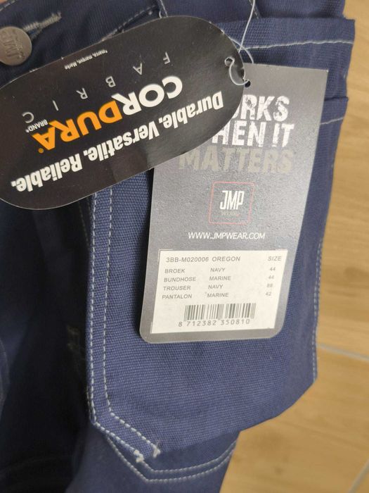 Spodnie robocze JMP Wear OREGON – CORDURA ROZMIAR 44