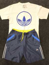 Zestaw sportowy męski Adidas S(koszulka+szorty)