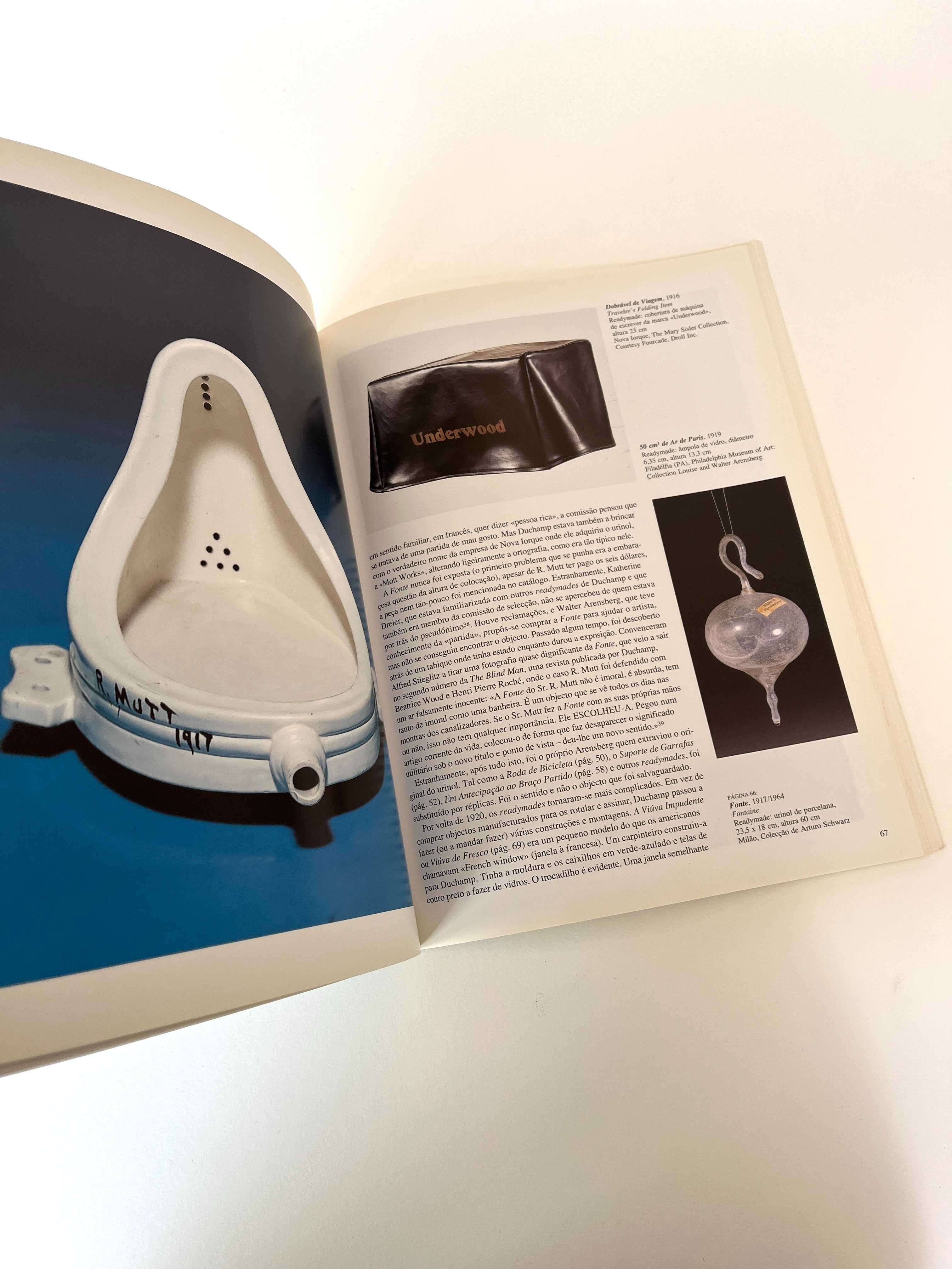 Duchamp A arte como contra-arte Janis Mink Taschen Livro 1996