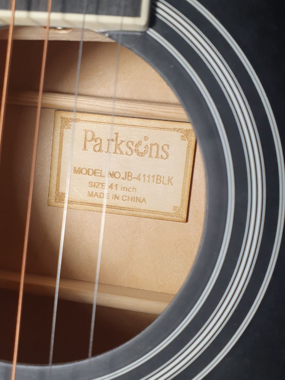 Акустична гітара -  Parksons