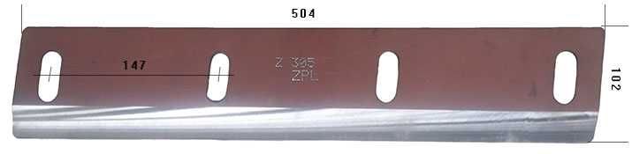 Nóż pasujący do sieczkarni Z305