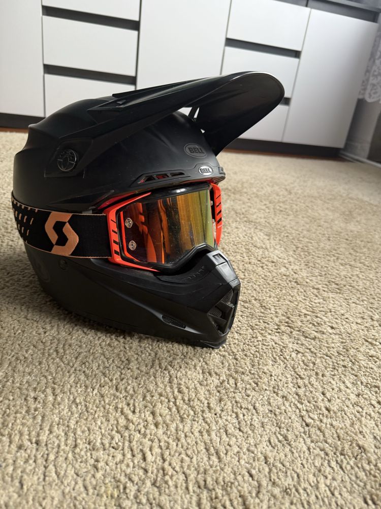 Kask cross bell moto 9 flex M
