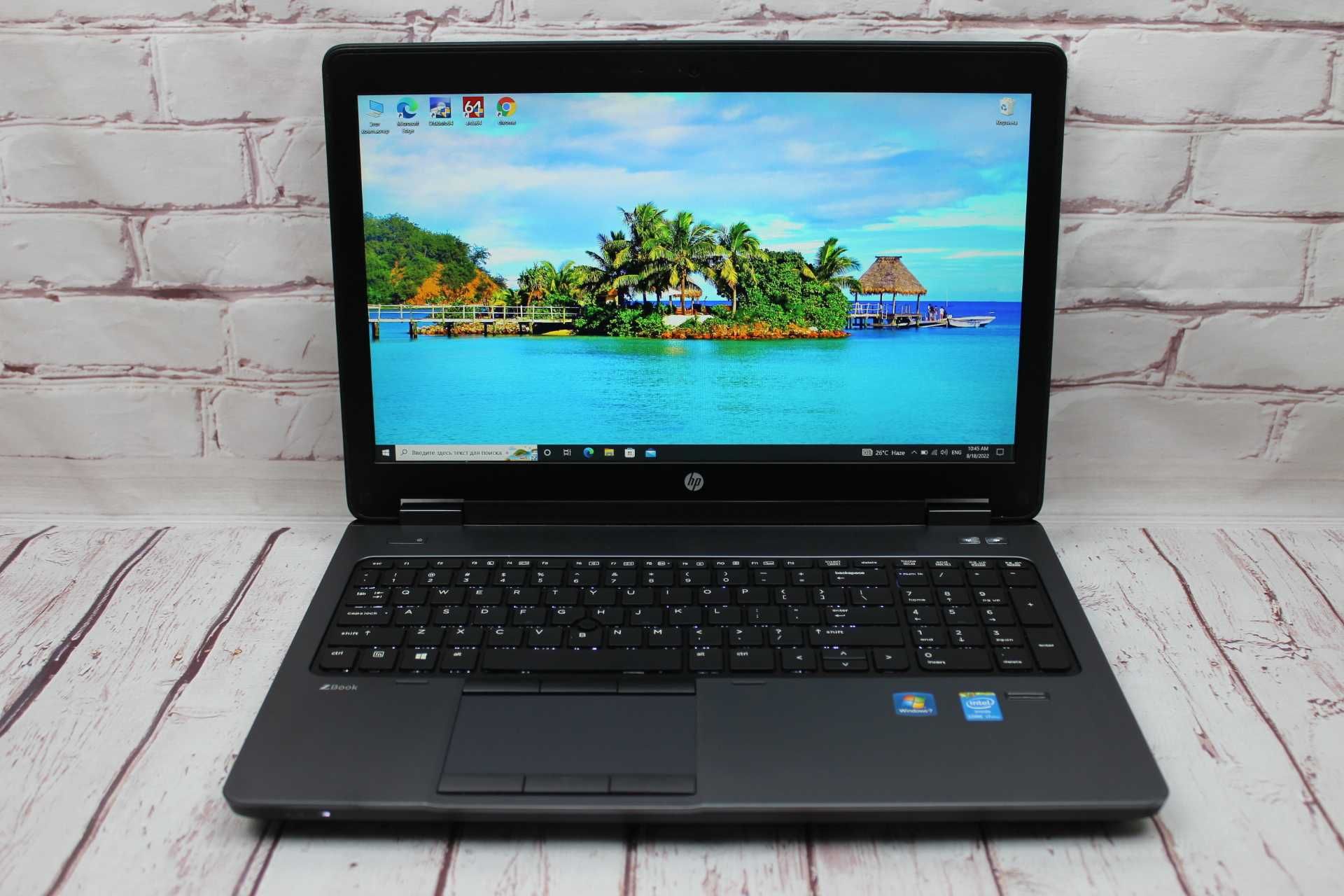 Ігровий ноутбук HP Zbook 15.6 / i7 / 12 gb / 512 SSD / FullHD / K1100M