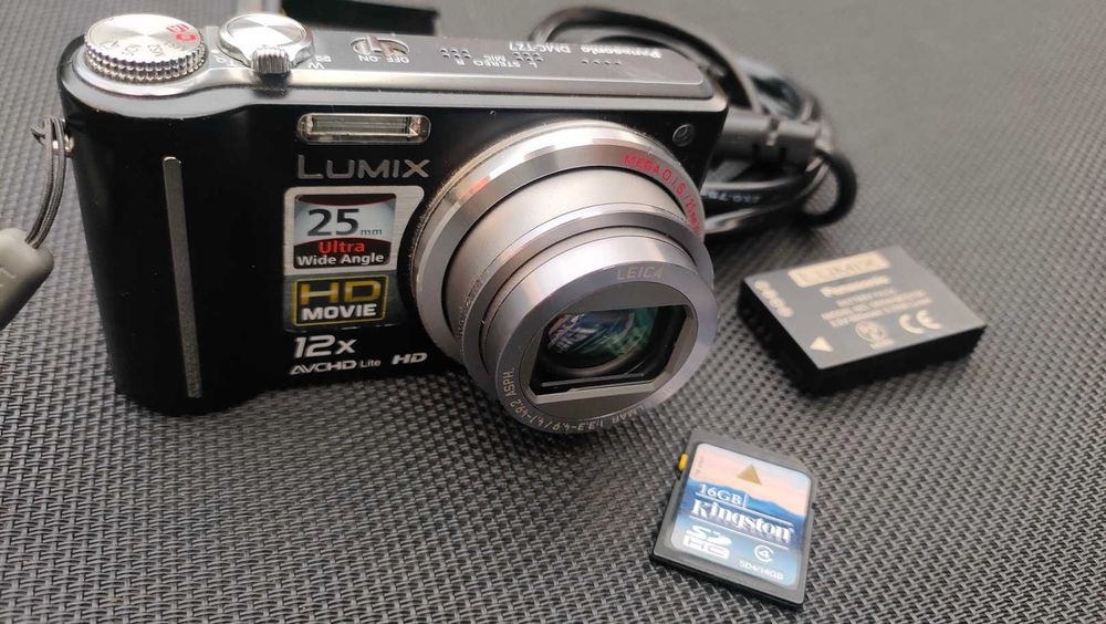 Panasonic Lumix DMC-TZ7 Kompletny Zestaw
