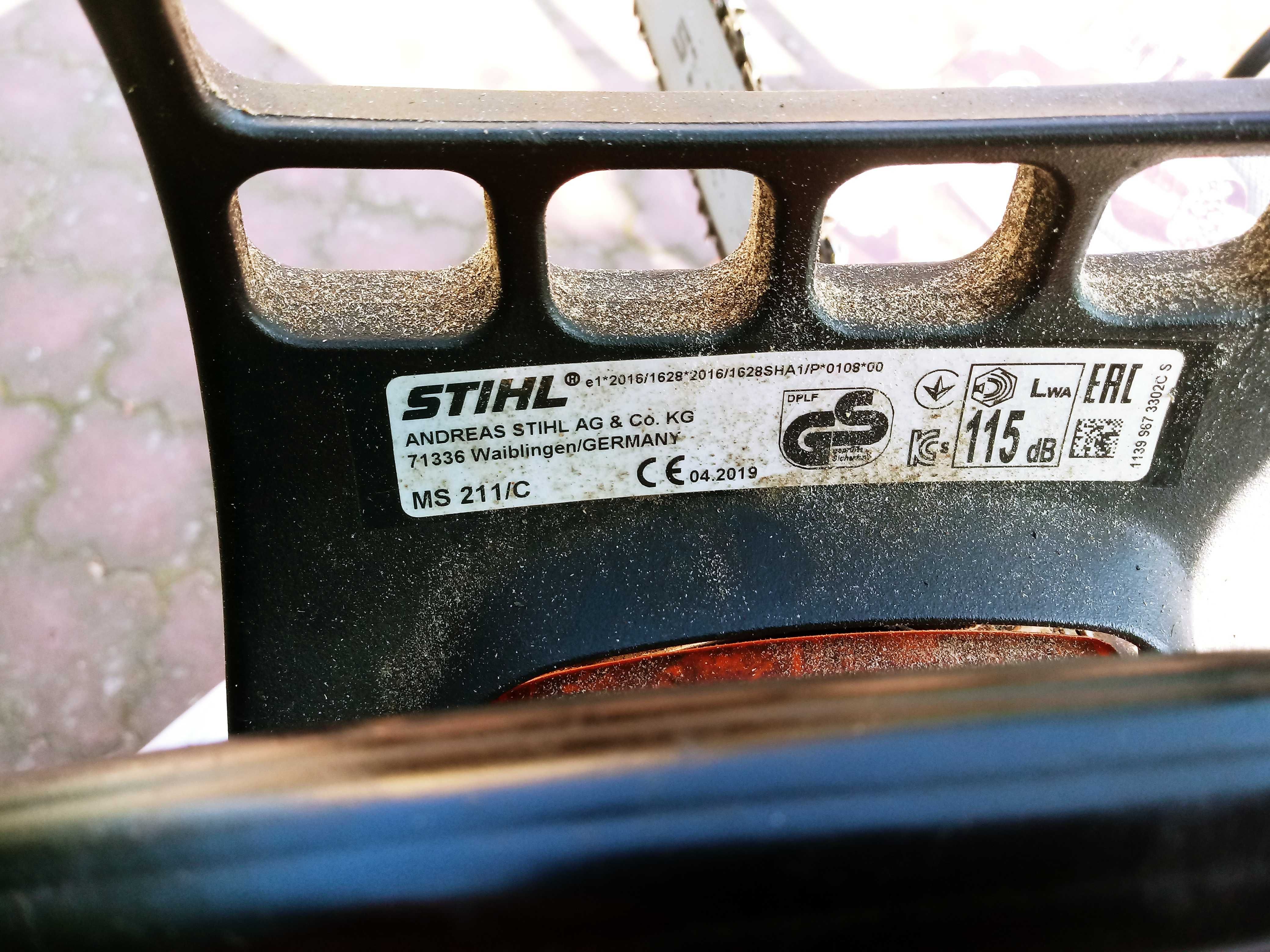pilarka, piła spalinowa stihl ms 211C
