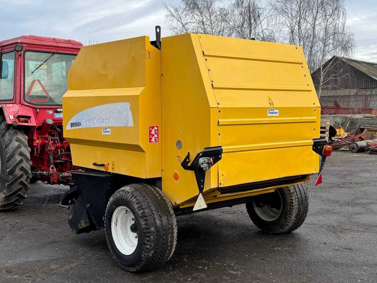 Пресс-подборщик, прес підбирач рулонний NewHolland BR560A як новий!
