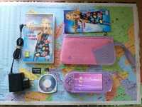 Konsola Sony psp 3004 Slim lilac purple 16gb stan bardzo dobry