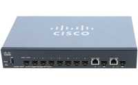 Комутатор Cisco - SG350-10SFP-K9-EU 10SFP Managed L2/L3 1U