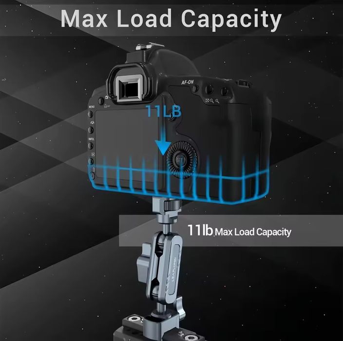 Leaplumin 17 mm Magic Arm, універсальний фототримач