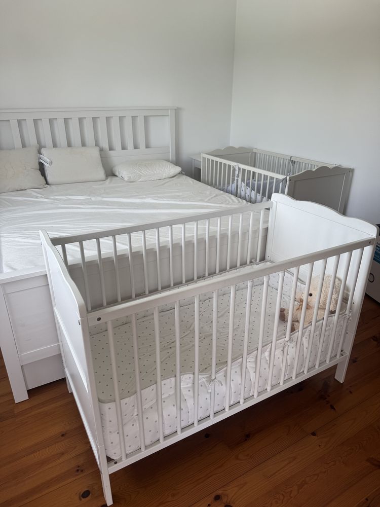 Berço IKEA 60x120 +  colchão espuma