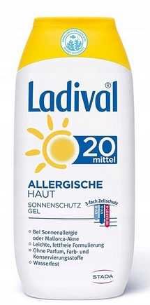 Mleczko do opalania Ladival SPF50+ lub SPF20