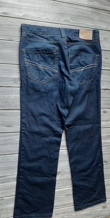 Thor Steinar spodnie jeansowe jeansy męskie proste granatowe M L 34/32