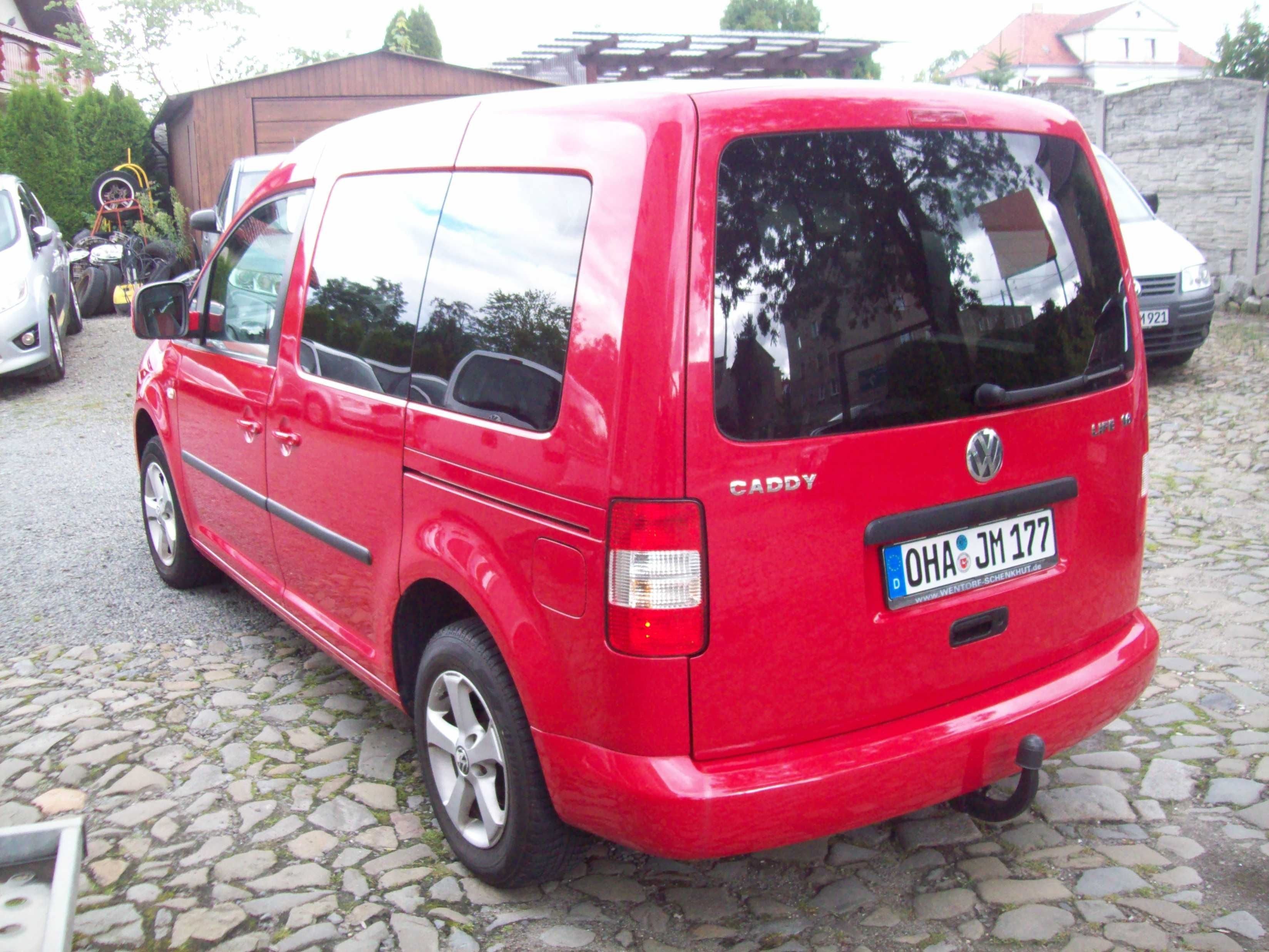 VW CADDY 1,6 MPI +GAZ LPG nowa butla/7 osobowy