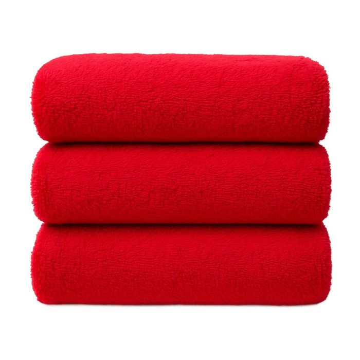 Ręcznik kąpielowy 70x140 bawełniany czerwony 500gm2
