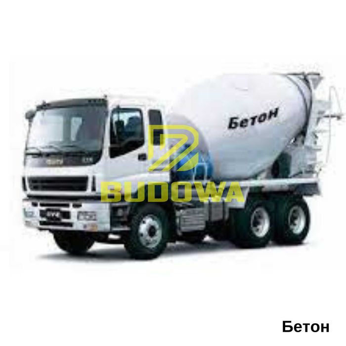 Бетон БСГ В25 (М350) Р3 F200 W6 Готовий розчин бетонний, міксером
