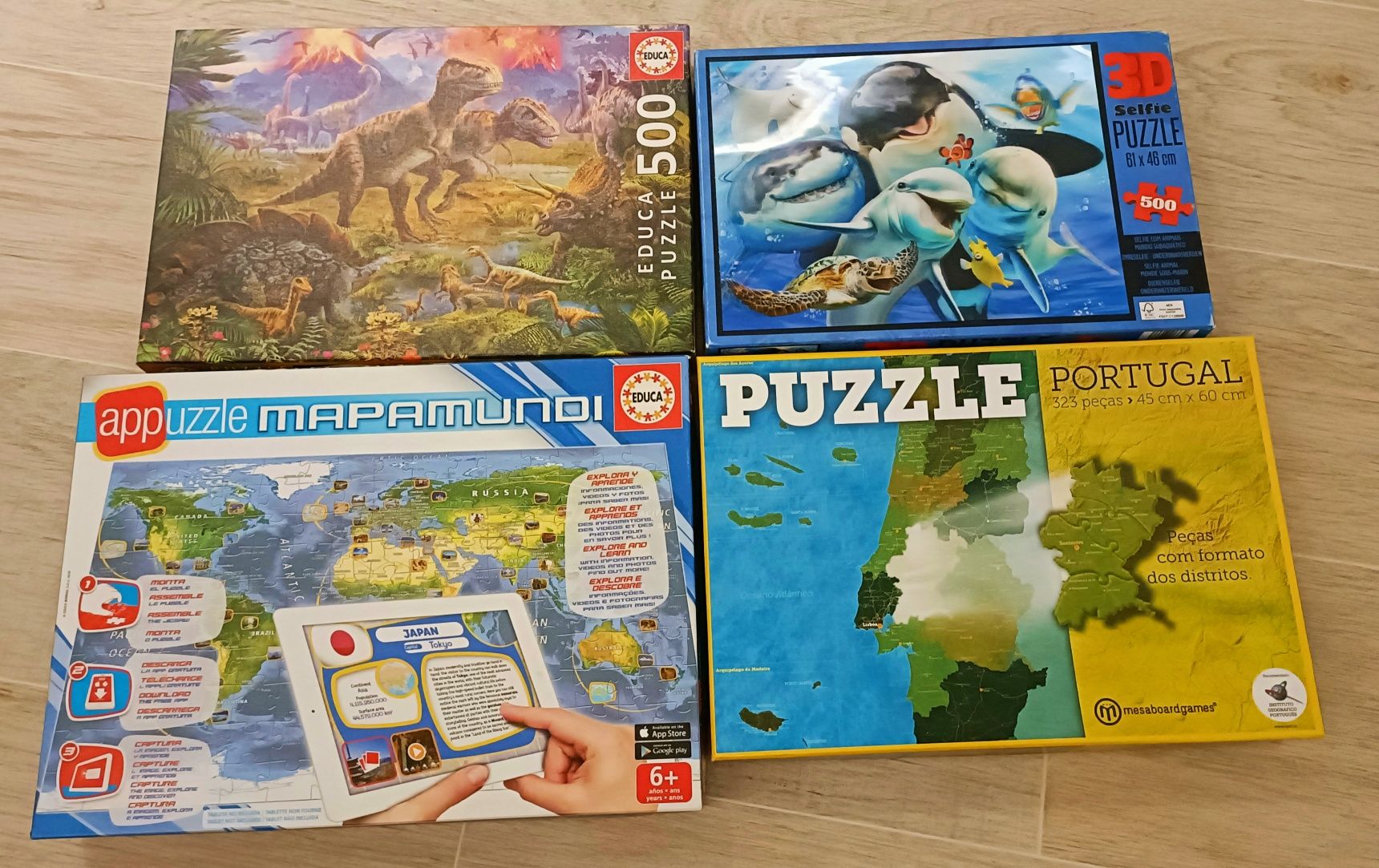 Vendo Puzzles e Jogos