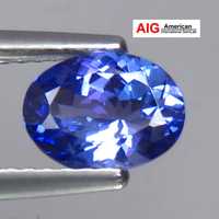 tanzanit 1,23ct z certyfikatem aig