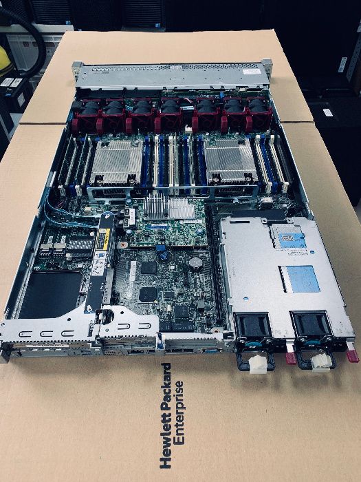 Сервер HP Proliant DL360 Gen9 2x E5-2680 V4 128Gb 2x400Gb SAS SSD