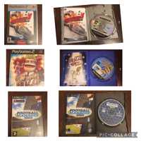 Jogos PS 2 e um jogo para PC