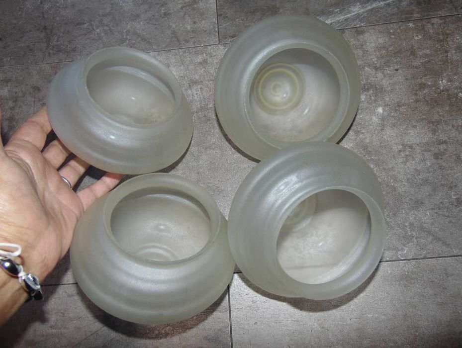 Art deco klosz,klosze śr.montaż.9,5,cena za 1 szt.