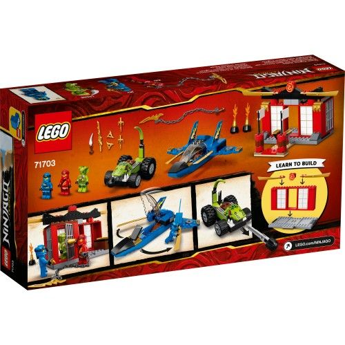 LEGO NINJAGO Legacy 71703 Bitwa burzowego myśliwca Mistrzowie Spinjitz