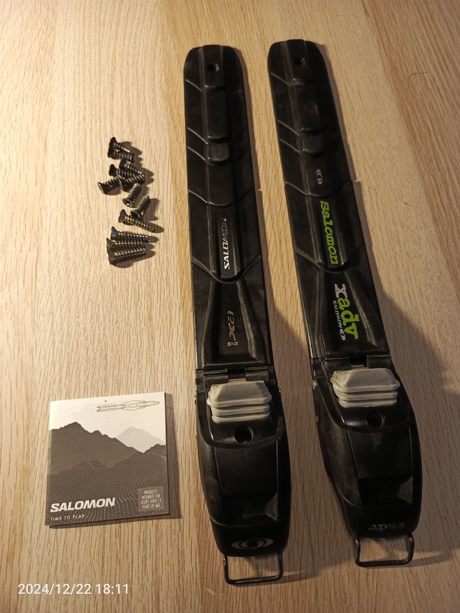 Wiązania do nart biegowych salomon SNS XA X-A XADV xadventure x-adv
