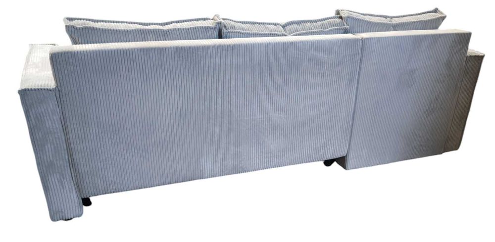 Narożnik ROWY w tkaninie sztruksowej w różnych kolorach!