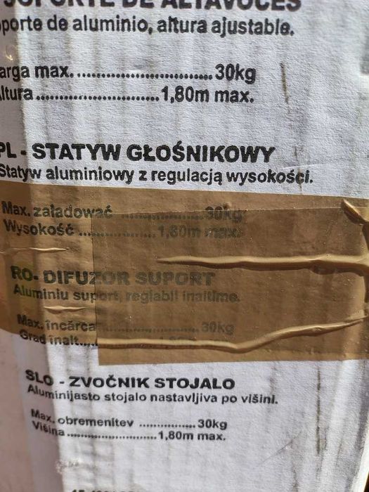 Uniwersalny statyw do kolumny głośnikowej