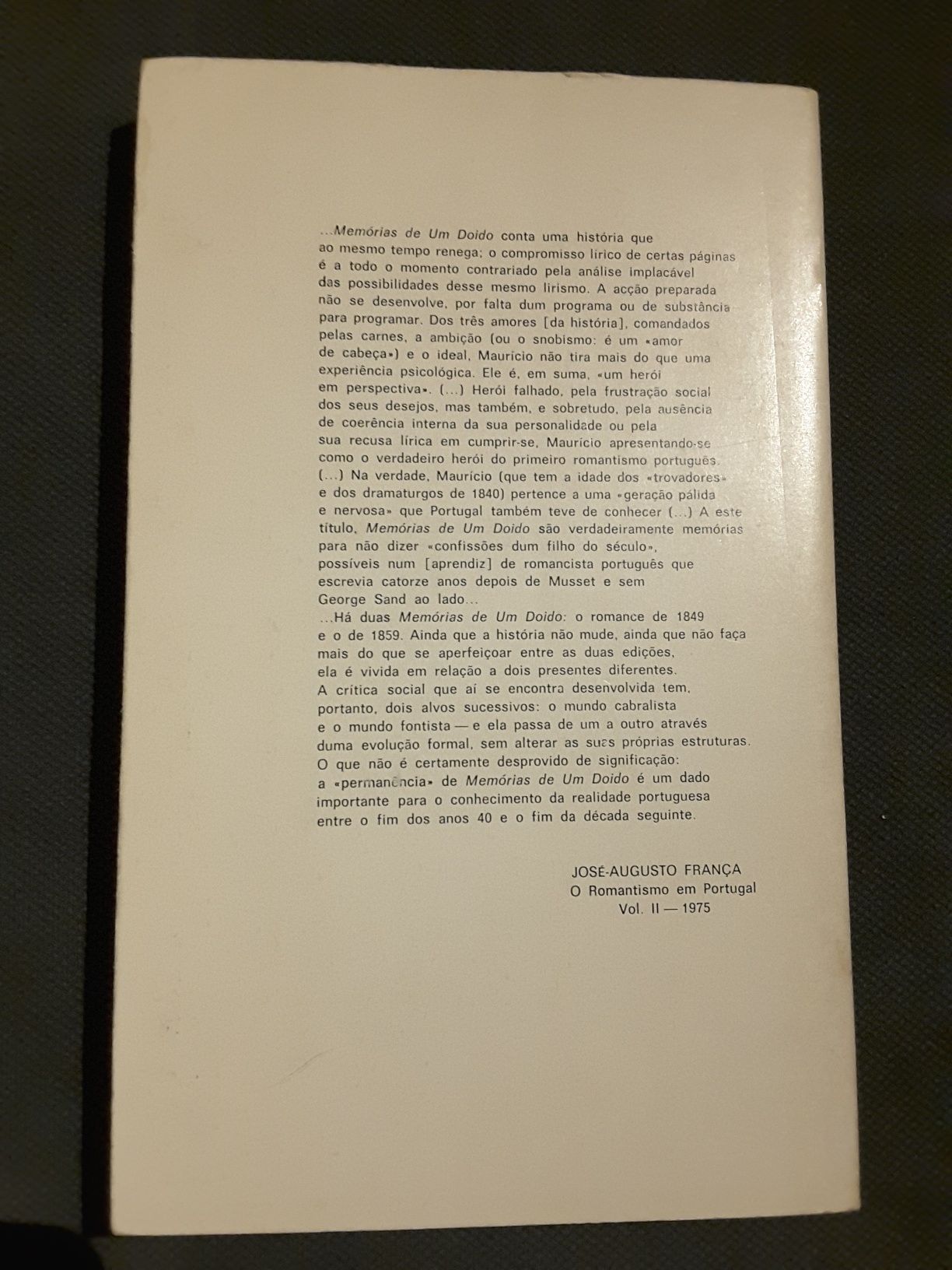 Memórias de um Doido / Conde de Ficalho / Ramalho Ortigão