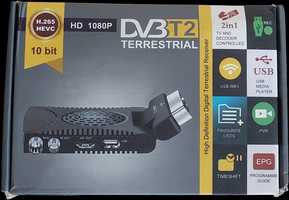 Тюнер Т2 DV3 Т2 Scart DVB-T2 180 ° USB HDMI Full HD