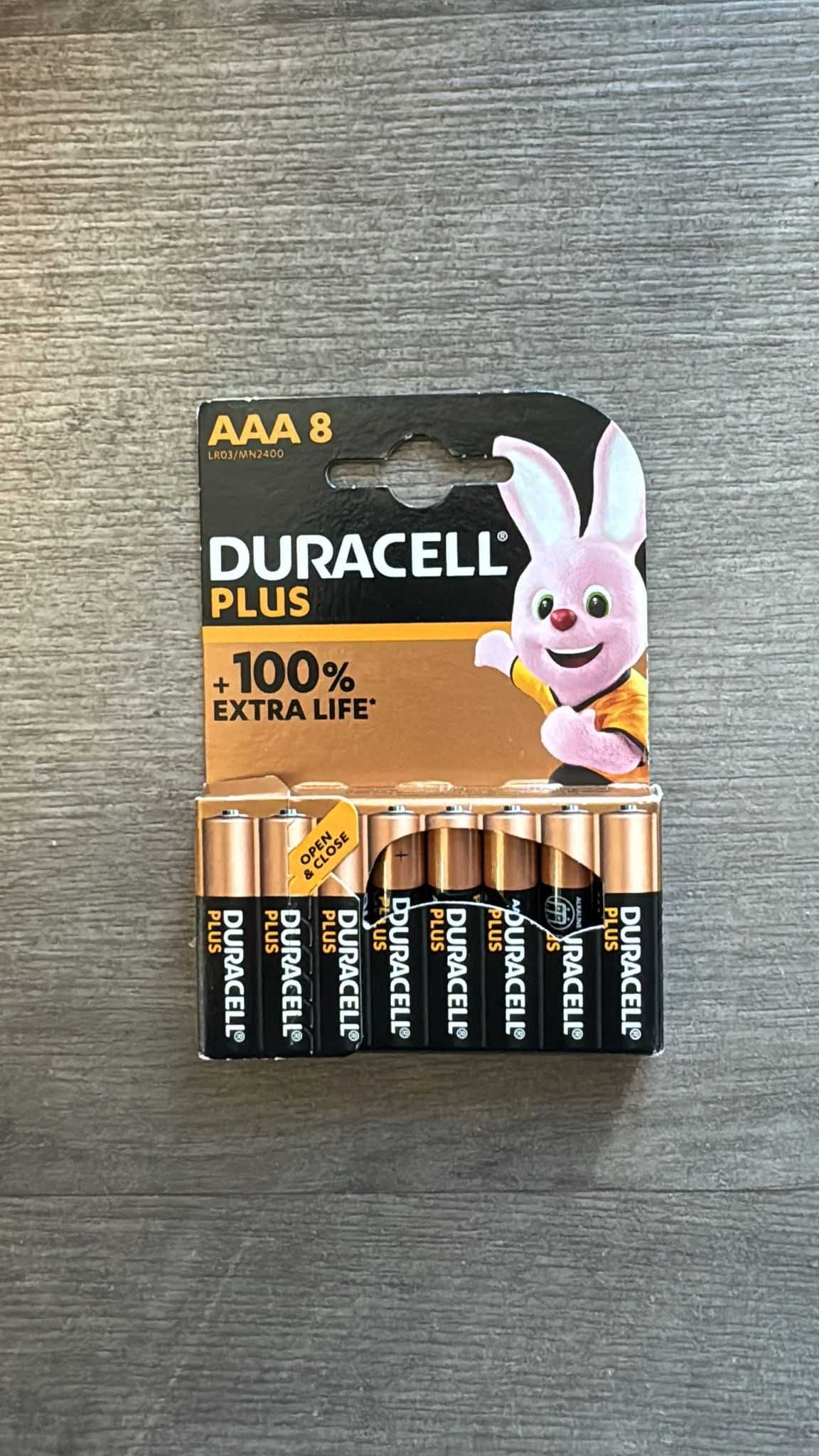 Pilhas Duracell Plus AAA