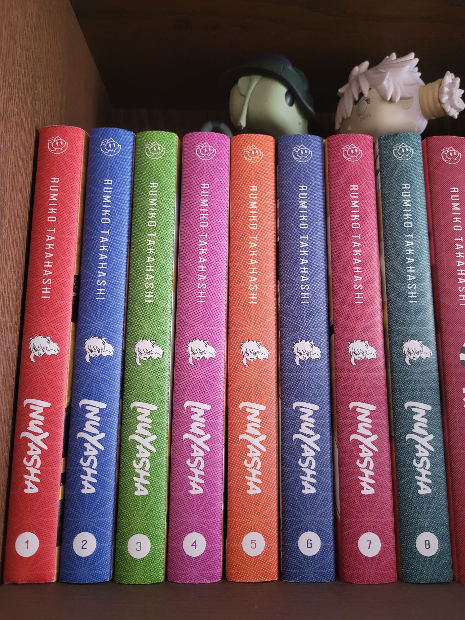 Inuyasha 1-8 JPF Manga Miękka okładka Rumiko Takahashi