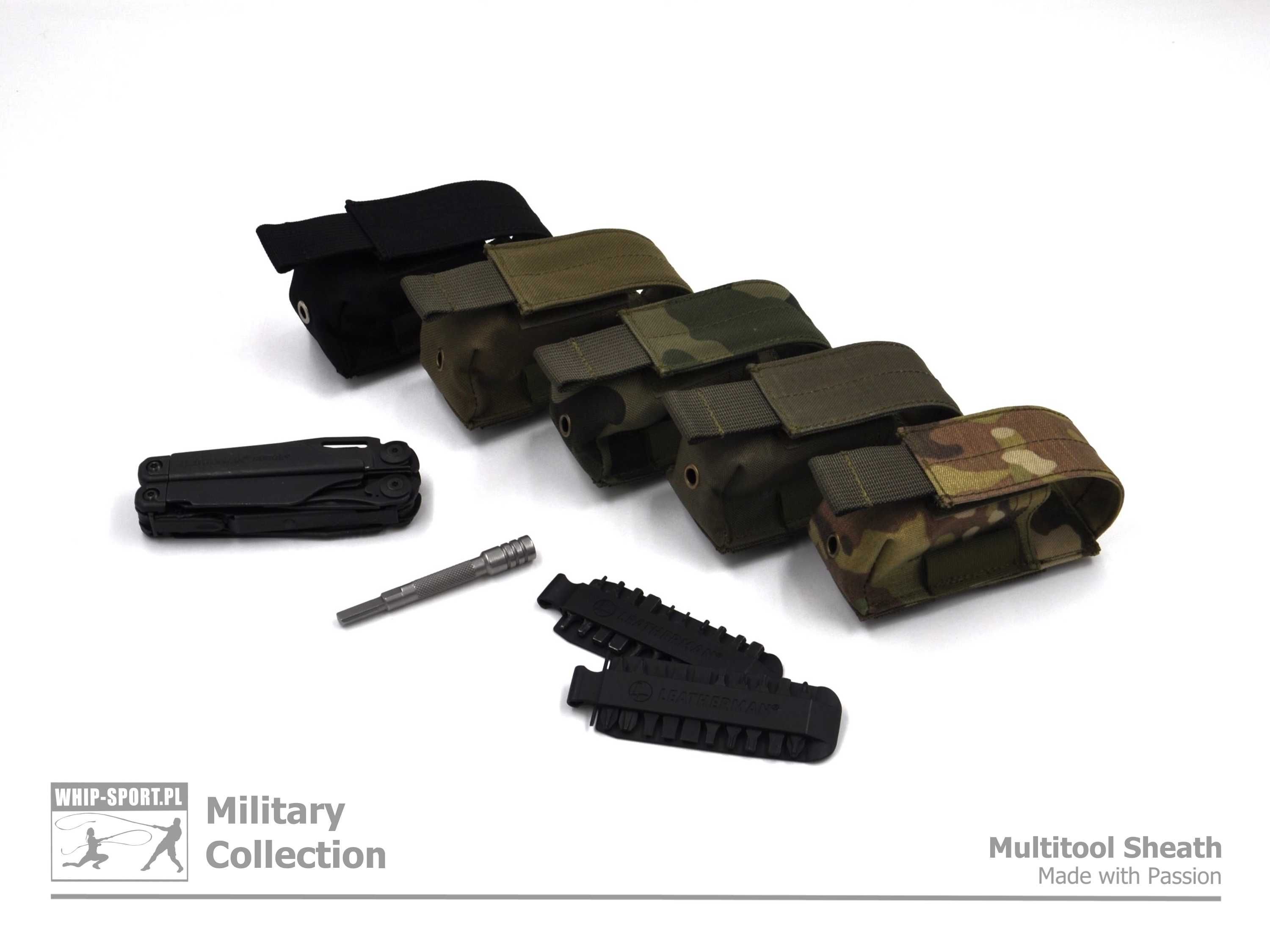 Kieszeń / kabura dla Multitool Leatherman Surge i Bit Kit - Czarny